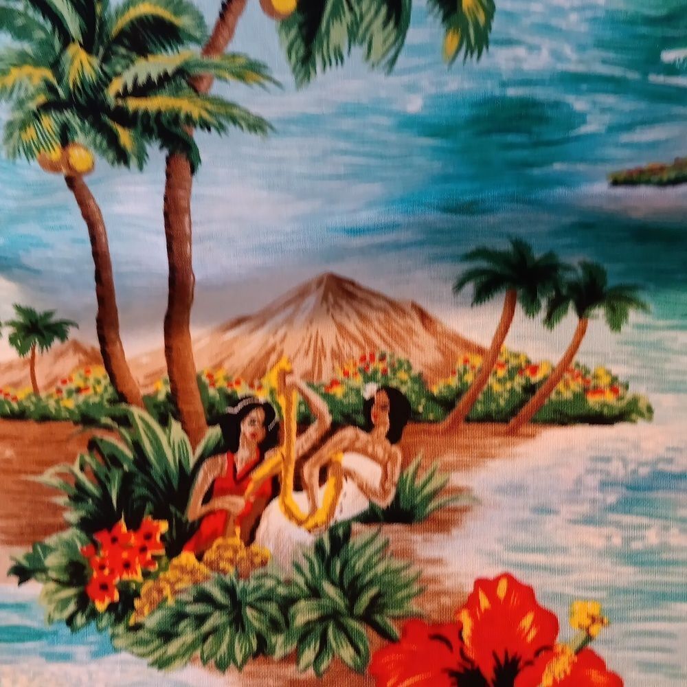 Vintage Shannon Marie Mock Sarong. Hawaiian, Tropical - Picture 12 of 12